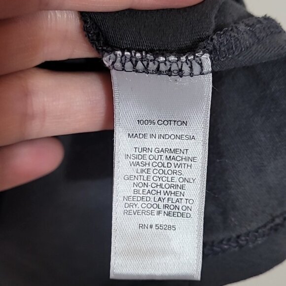 Express Wild Love Graphic Lace Up T-Shirt Size S Gray Grunge Y2K Goth Streetwear - Picture 5 of 11